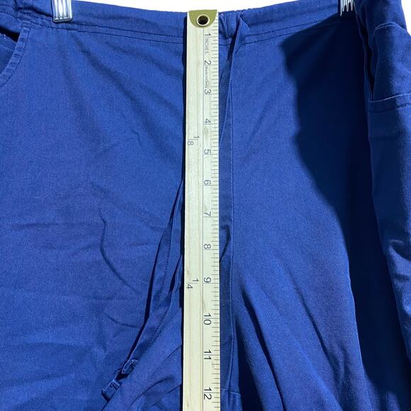 Scrub Star navy blue boot cut scrub pants - large - Picture 4 of 8